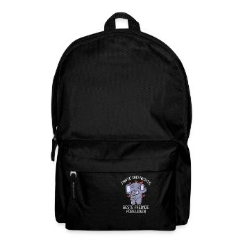 Tante und Nichte Bindung Beste Freunde Elefanten - Rucksack - Schwarz - Vorne