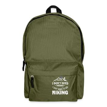 Hiking, climbing, climb, walking, mountain, hike, - Sac à dos - vert olive - Devant