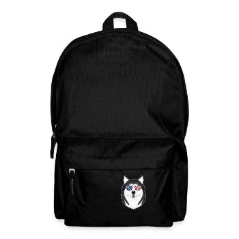 Husky USA Sunglasses I American Flag Husky - Backpack - black - Front