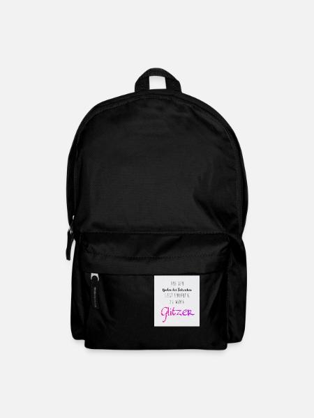 think glitter - Rucksack - Schwarz