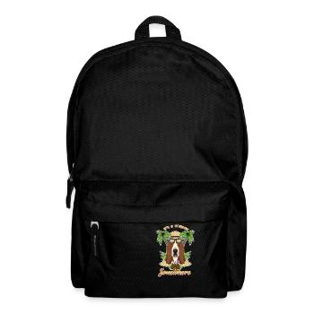 It Is 5 OClock Somewhere Drinking Basset Hound - Rucksack - Schwarz - Vorne