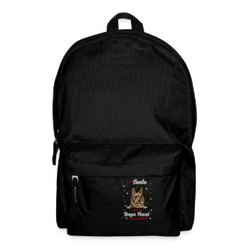 Berger Picard Hund Weihnachten Hunderasse - Rucksack - Schwarz - Vorne