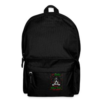 Chilenischer Terrier Hund Weihnachten Hunderasse - Rucksack - Schwarz - Vorne