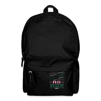 and free wifi equestrian present birthday present - Rucksack - Schwarz - Vorne