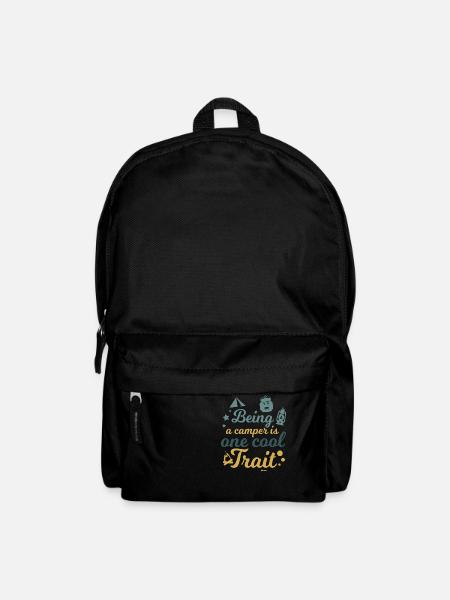 Ich bin ein Camper - Rucksack - Schwarz