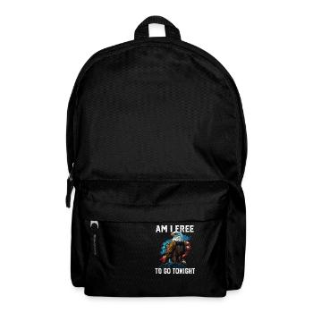 On I Free to Go Tonight Patriotic American USA - Sac à dos - noir - Devant