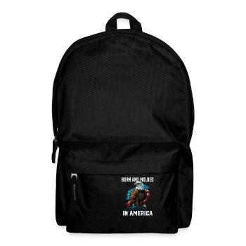 Né et moulé en Amérique Pygargue à tête blanche américain - Sac à dos - noir - Devant