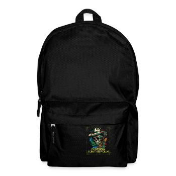 I'm A Mexican I Can't Keep Calm Mexico Pride - Backpack - black - Front