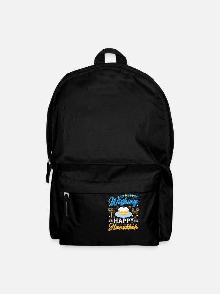 Hanukkah - Rucksack - Schwarz