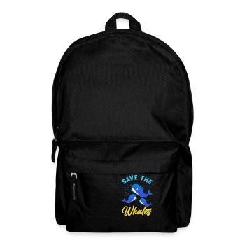Orca Ozean Wal Orca Fan Meerestier - Rucksack - Schwarz - Vorne