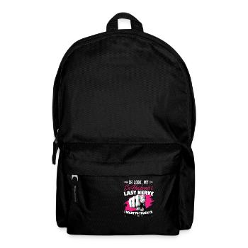 Look My Ex Husband's Last Nerve Funny Wife - Backpack - black - Front