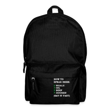 Dancing Dance Music - Backpack - black - Front