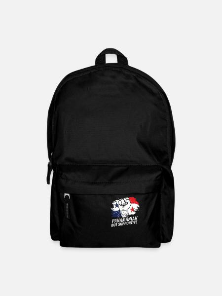 Not Panamanian But Supportive Panama Flag Country - Rucksack - Schwarz