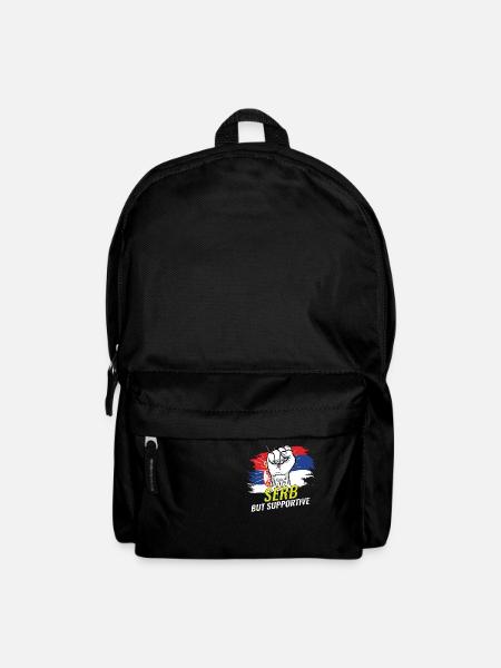 Pas serbe mais favorable à la Serbie - Sac à dos - noir