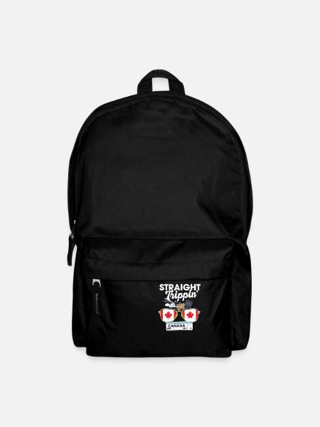 Straight Trippin' Canada Vacation Tour Travel - Rucksack - Schwarz