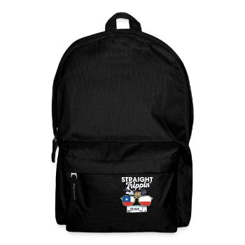 Straight Trippin' Chile Vacation Tour Travel Trip - Rucksack - Schwarz - Vorne