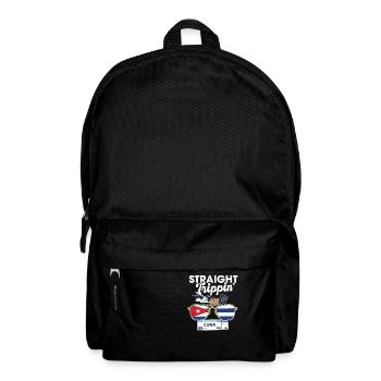 Straight Trippin' Cuba Vacation Tour Travel Trip - Backpack - black - Front