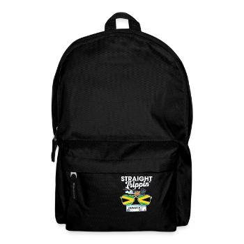 Straight Trippin' Jamaica Vacation Tour Travel - Backpack - black - Front