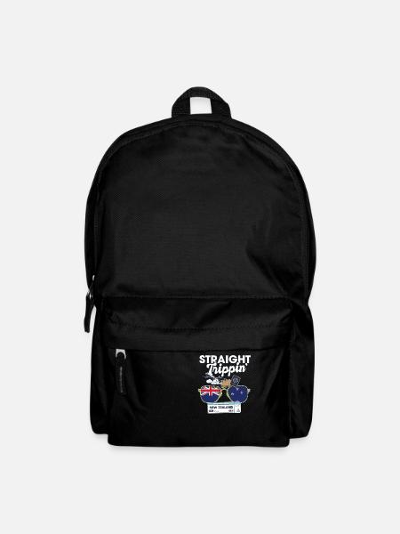Straight Trippin' New Zealand Vacation Tour - Rucksack - Schwarz