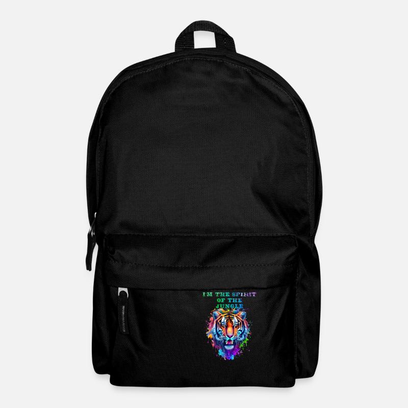 Ich bin der Geist des Dschungels - Rucksack - Schwarz