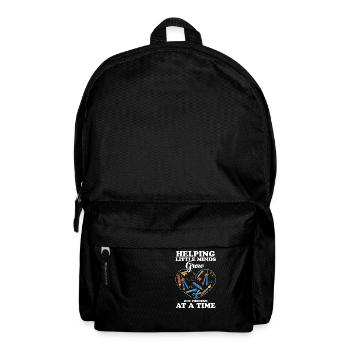 ESL Teacher Helping Little Minds Grow One Phonemes - Backpack - black - Front