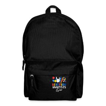 Behavior Analysts Crew ABA Therapist Behavioral - Backpack - black - Front