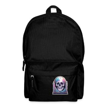 Gravestone / Remembrance / Tranquility / Unforgotten / Dead - Backpack - black - Front