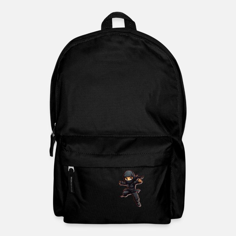 Charming Ninja Fighter I Ninja Girl I Ninja - Rucksack - Schwarz