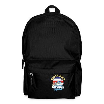Costa Rica Cruise Squad Family Vacation Trip - Backpack - black - Front