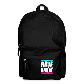 Rave Daddy EDM Techno Musik Raver Party Festival - Rucksack - Schwarz - Vorne