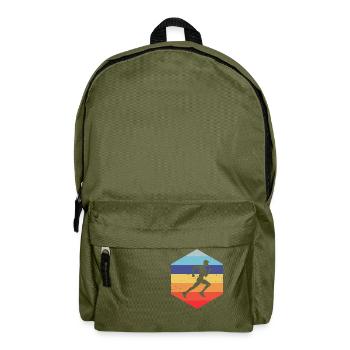 Race Running Women's Running Fitness Jogging - Backpack - olive green - Front