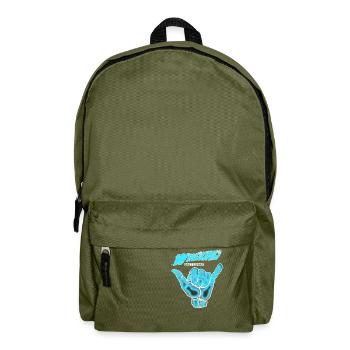 Windkind Surfen - Rucksack - Olivgrün - Vorne