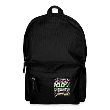 Today's Forecast 100% Chance Of Investing In - Rucksack - Schwarz - Vorne