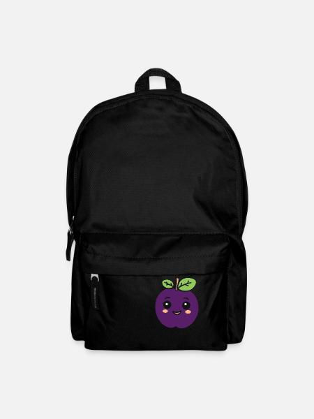 Pflaume - Rucksack - Schwarz