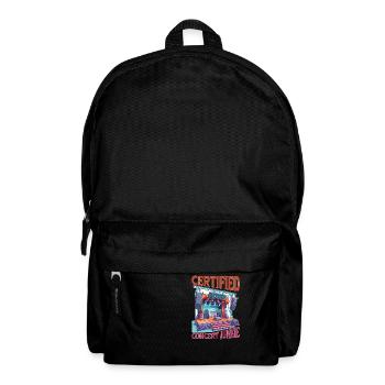 Certified Concert Junkie 15 - Rucksack - Schwarz - Vorne