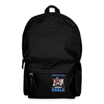 What Is Life Without Goals 35 - Rucksack - Schwarz - Vorne
