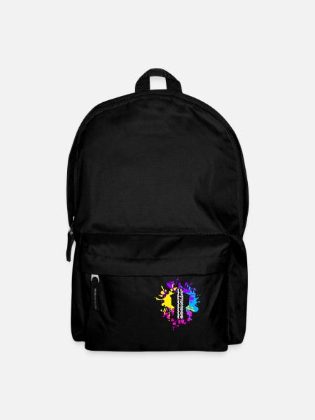 Langeoog Splash Wasserturm - Rucksack - Schwarz