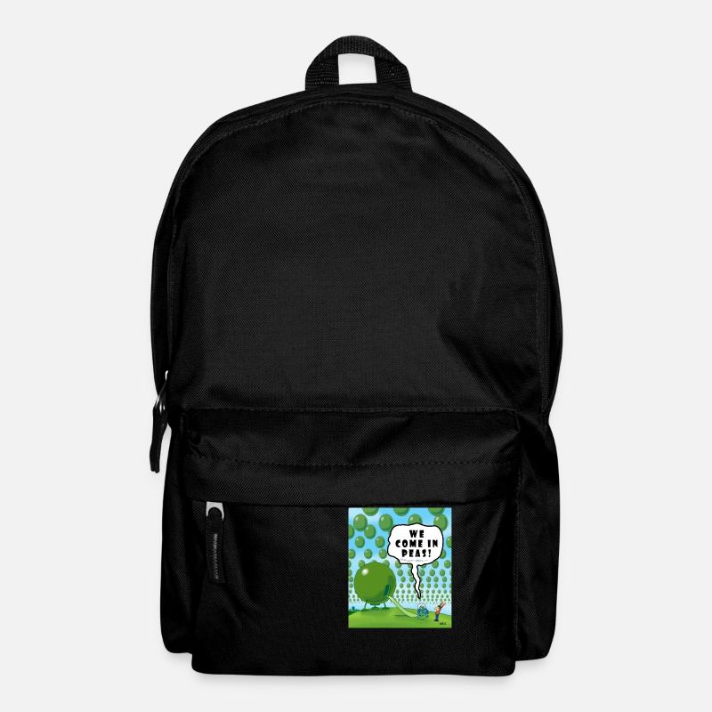 NOUS venons en pois! - Sac à dos - noir