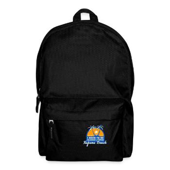 I Need To Be Seahabilitated Hapuna Beach Summer - Rucksack - Schwarz - Vorne