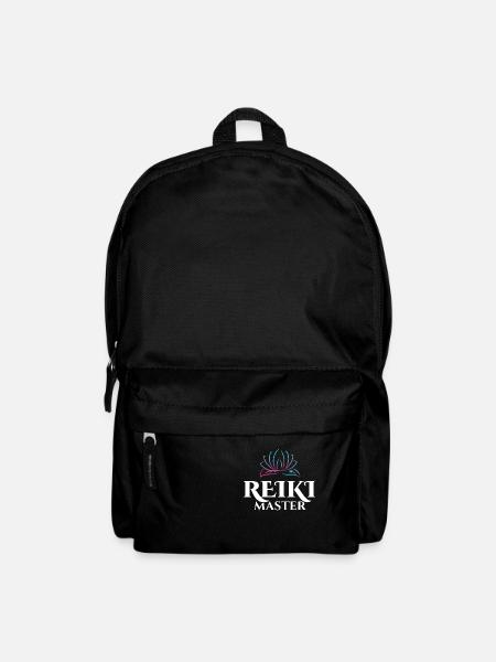 Stress Reduction Energy Healing Reiki Master - Rucksack - Schwarz
