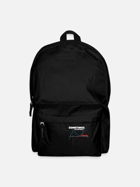 Math Humor Sometimes I Go Off On A Tangent - Rucksack - Schwarz