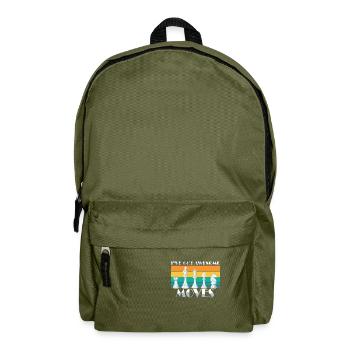 I've Got Some Awesome Moves Chess Player Gift - Rucksack - Olivgrün - Vorne