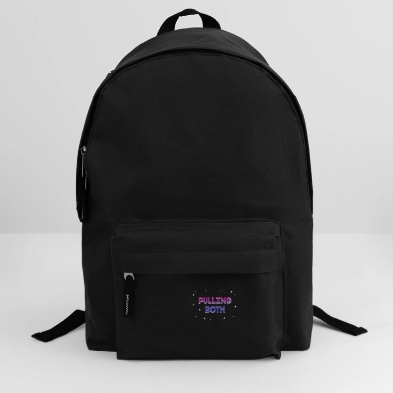 Pulling Both Bisexual LGBTQ Bi Pride Couples Funny Rucksack
