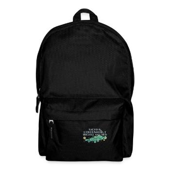 Saged And Confused But Highly Amused Smudge - Backpack - black - Front