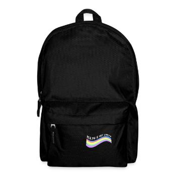 Awareness Mental Health Healing Is Not Linear - Rucksack - Schwarz - Vorne