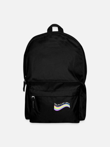 Awareness Mental Health Healing Is Not Linear - Rucksack - Schwarz