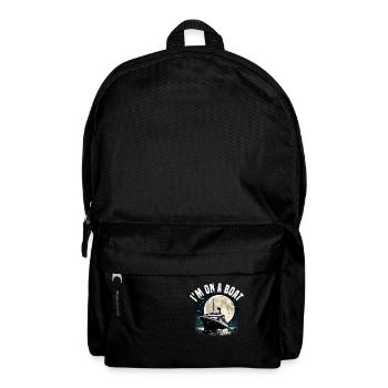 Im On A Boat Cruise Ship Vacation Group Matching - Rucksack - Schwarz - Vorne