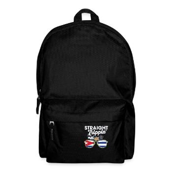 Straight Trippin' Cuba Vacation Tour Travel Trip - Backpack - black - Front