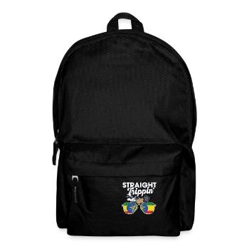 Straight Trippin' Ethiopia Vacation Tour Travel - Backpack - black - Front
