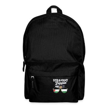 Straight Trippin' Palestine Vacances Tour Voyage - Sac à dos - noir - Devant